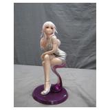 Anime-Inspired Figure with Silver Outfit