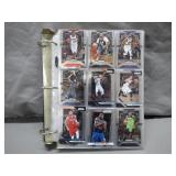 Binder of Mixed Basketball Trading Cards