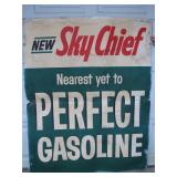 Texaco Sky Chief Gasoline Advertising Sign