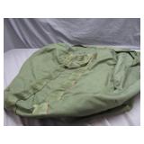 Military-Style Green Canvas Bag