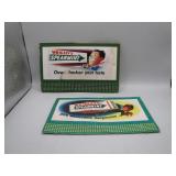 Wrigleyï¿½s Spearmint Chewing Gum Ad Pair