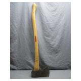 Razor-Back Single-Bit Axe with Wooden Handle