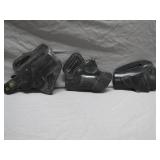 3 Leather Holsters by Renowned Makers