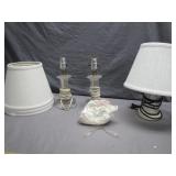 Glass Lamps With Shades
