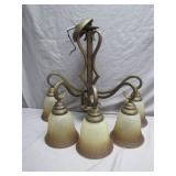 Rustic Bronze-Style 6-Light Chandelier