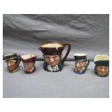 Royal Doulton Character Jugs and Mugs