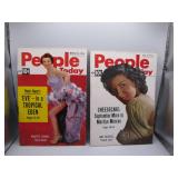 Pair of 1954 People Mini Magazines