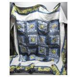 Handcrafted Patchwork Quilt Blanket