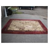 Tinsley Red Area Rug: 7 ft 8 in. x10 ft. 10 in.