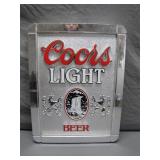 Coors Light Wall Hanging Plaque, 1986