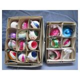 Hand-Painted Glass Christmas Ornaments