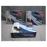 Three Holiday Time Rope Lights (Works)