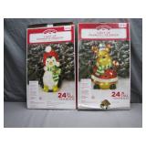 Holiday Time Light-Up Decorations