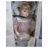 Kaitlyn Collectible Porcelain Doll in Box