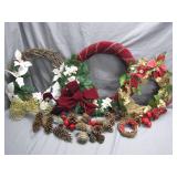 Festive Collection of Holiday Wreaths