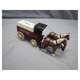 Horse-Drawn Wagon Bank, The Golden Rule