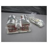 Hawthorne Village Lighted Library Building