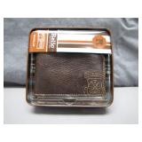 Relic Traveler Leather Wallet in Branded Tin