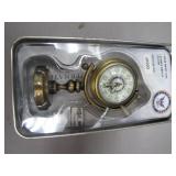 United States Navy Desktop Clock in Tin
