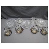Glass Bowls and Candle Holders