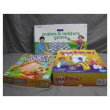 Snakes & Ladders, Pie Face, Hi Ho Cherry-O