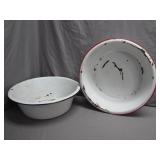 Enamelware Bowls with Rustic Charm