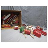 Circus-Themed Toy Parts and Pieces