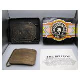 Antique Coca Cola & American Express Belt Buckles