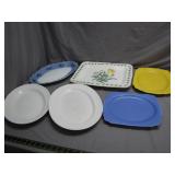 6 Assorted Serving Platters