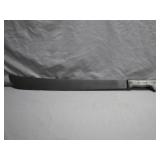Classic Full-Tang Steel Machete with Handle