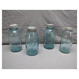 4 Large Ball Perfect Mason Canning Jars