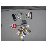 Multitools, Knives, and Keychains Lot