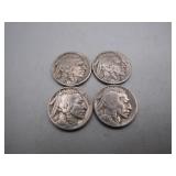 1934-1937 Buffalo Nickels Set