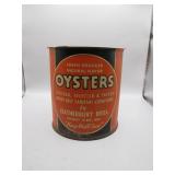 Vintage Shady Side Oyster Can ï¿½ Chesapeake Bay...