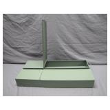 Green Metal Safety Deposit Boxes