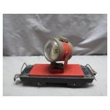 Red Vintage Toy Train Spotlight Car