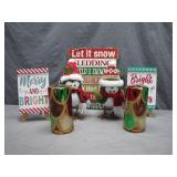 Festive Holiday Decor Christmas Set