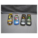 Four NASCAR Die-Cast Cars