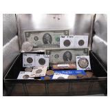 Collectorï¿½s Chest Of Coins And Currency