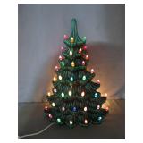 Ceramic Christmas Tree With Lights