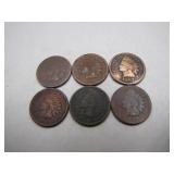 1800ï¿½s Indian Head Pennies