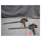 2 Quick-Release Bar Clamps