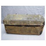 19th Century Leather-Wrapped Document Box