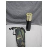Shotgun Shell Thermos with Camo Case