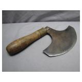 Antique Leather Round Adjustable Skinning Knife