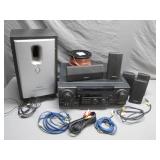 Aiwa Home Theater Sound System with Cables