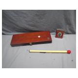 Wooden Case, Prince Albert Tin, Novelty Match