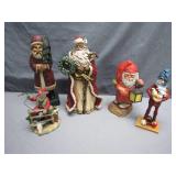 5 Festive Santa Figures