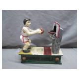 Cast Iron Basketball Player Bank