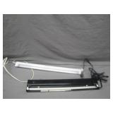 Fluorescent Light Fixture with Cord